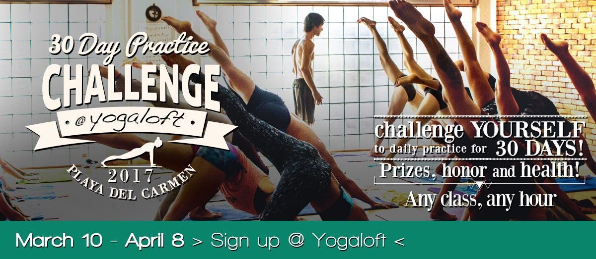 3o Days Yoga Practice Challenge