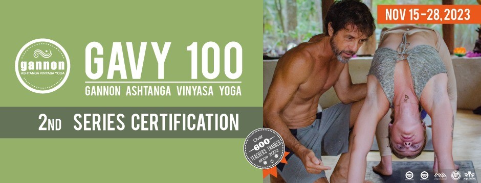 GAVY 100- Gannon Ashtanga Vinyasa Yoga at Yogaloft. Playa del Carmen, México